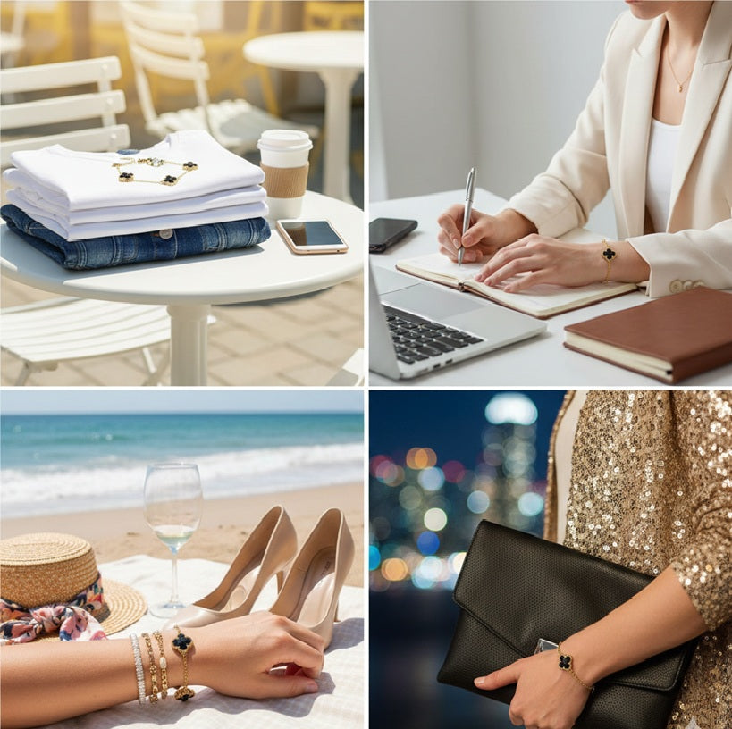 Βραχιόλι Τετράφυλλο Τριφύλλι