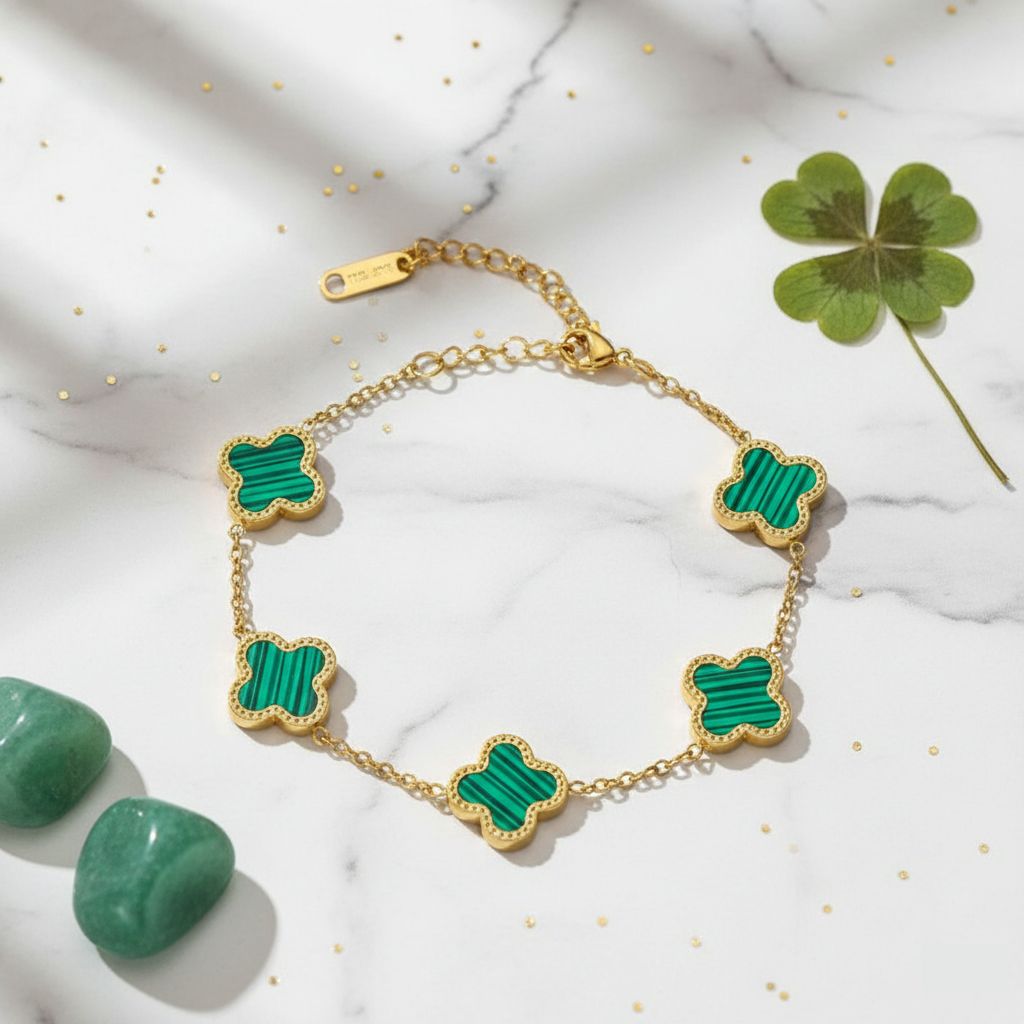 Βραχιόλι Τετράφυλλο Τριφύλλι