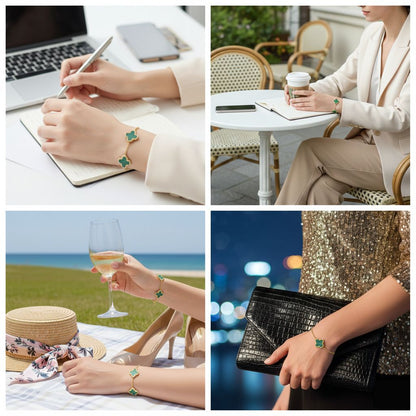 Βραχιόλι Τετράφυλλο Τριφύλλι