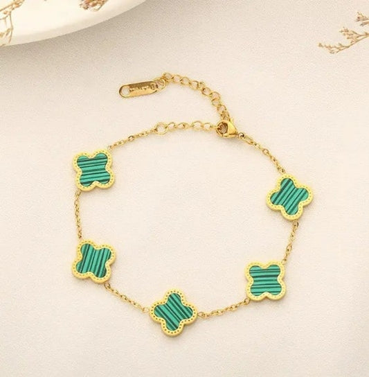 Βραχιόλι Τετράφυλλο Τριφύλλι