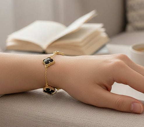 Βραχιόλι Τετράφυλλο Τριφύλλι